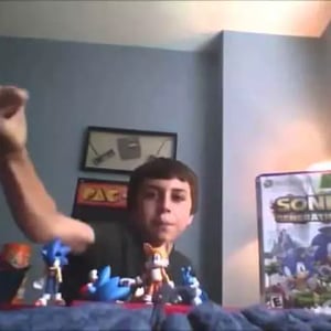 This is the Avatar Image for the SammyClassicSonicFan (Stop Hating On Sonic) (Calm) AI Voice and Text to Speech Generator